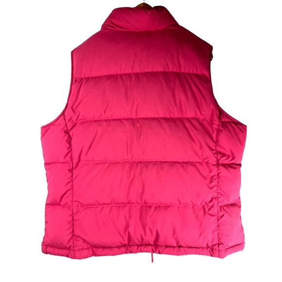 L.L Bean Pink Goose Down Vest, Women's Size X Large - Picture 9 of 16